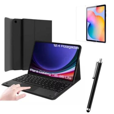 Imagem de Kit Caneta+capa C/teclado Touchpad Para Galaxy S6 Lite 10.4' - Generic