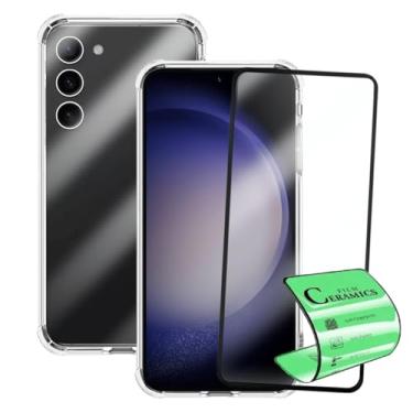 Imagem de Kit Capinha Capa Antiqueda para Samsung Galaxy S23 + Película Cerâmica 9D