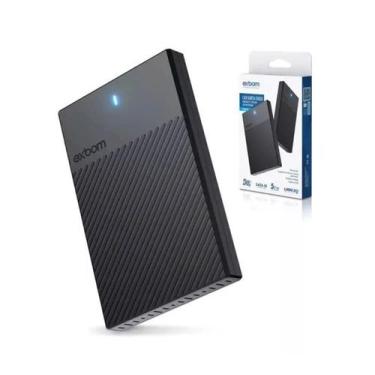 Imagem de Kit 2 Case Externo Usb 3.0 Hd 2.5 Ssd E Sata 3 Até 5tb Led - CGHD-36 -