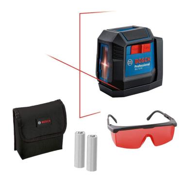 Imagem de Nível A Laser 2 Linhas Gll12-22 Bosch Profissional + Óculos