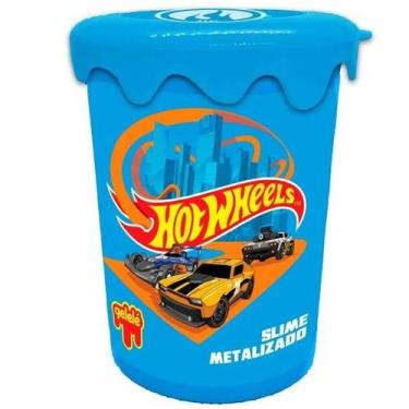 Imagem de Slime Metalizado 180G HOT Wheels Sortido Doce Brinquedo