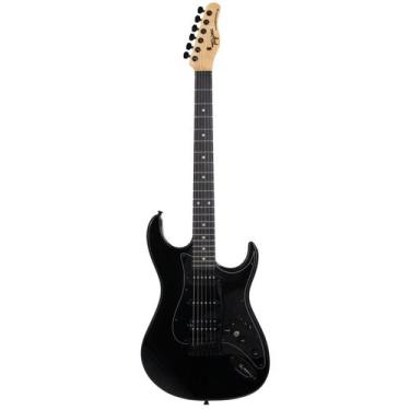 Imagem de Guitarra tagima 2s 1h escala escura duo smart-s black