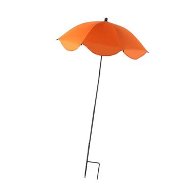 Imagem de Generic Plante pano de sombra de guarda -chuva, conveniente, parasol com estaca de metal, Laranja