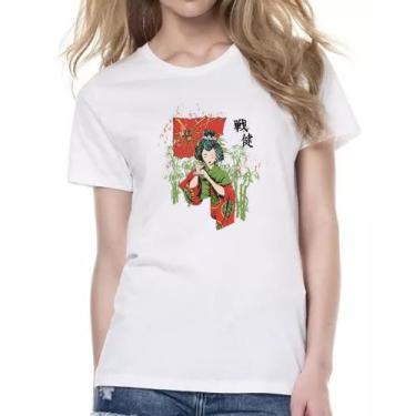 Imagem de Camiseta Baby Look Geisha Japao Diva - Alearts, P
