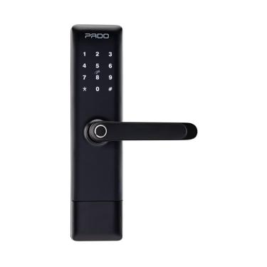 Imagem de Fechadura Digital Embutir 600w Waterproof Pado Preto