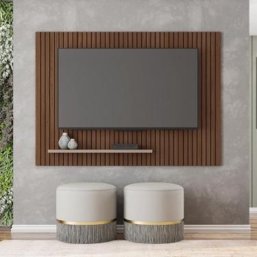 Imagem de Painel Para Tv Até 70" Valença Caemmun Havana/Fendi