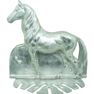 Imagem de Porta Espeto Em Alumínio Parede Modelo Cavalo Churrasco 30cm