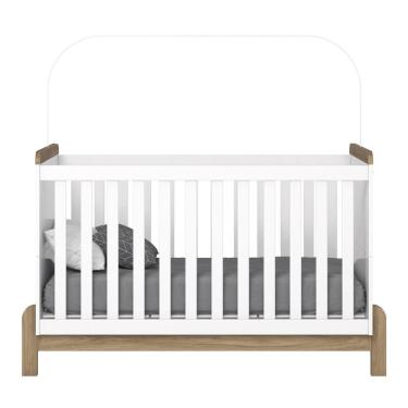 Imagem de Berço Mini Cama 2 Em 1 Ternura Branco jequitibá