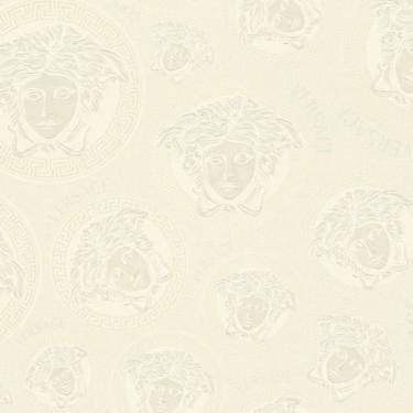 Imagem de Papel De Parede Versace V Moderno Branco 386116