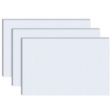 Imagem de MotiMind Bloco de papel gráfico isométrico de 150 folhas para esboço de papel isométrico e blocos gráficos para projetos 3D arquitetura paisagismo engenharia esboço (28 x 43 cm)