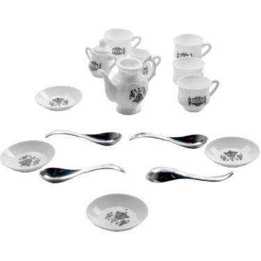 Imagem de Brinquedo Jogo Chá Chazinho Café Bule Xicara Pires Cozinha - ARK