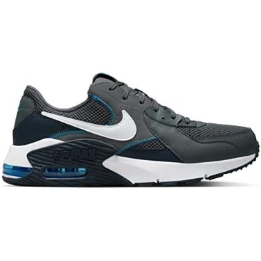 Imagem de NIKE Tênis de corrida masculino Air Max Excee, Cinza ferro, branco, foto, azul, obsidiana escura, 39 BR