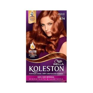 Imagem de Coloração Koleston 674 Chocolate Acobreado Wella