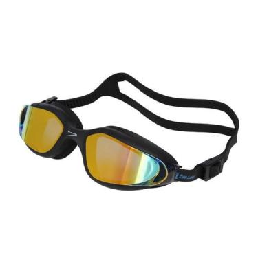 Imagem de Óculos de natação poseidon speedo, Preto revo gold