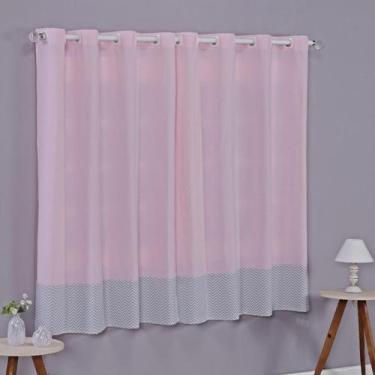 Imagem de Cortina Baby 2 Metros Quarto Bebê Infantil Menino Menina - Ametista De