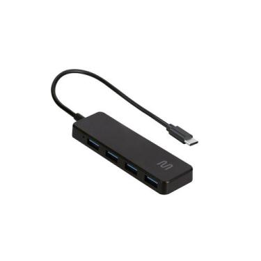 Imagem de Hub Usb Tipo C 4 Portas Usb 3.0 - Ac445 - MULTI