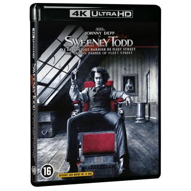 Imagem de Sweeney Todd, le diabolique barbier de Fleet Street [Francia] [Blu-ray]