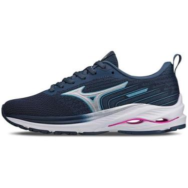 Imagem de Tênis de Corrida Feminino Mizuno Wave Vitality 5, Azul, 35