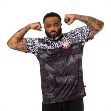 Imagem de Camiseta Corinthians Oficial Bem Vindo Ao Hospício - Surf Center, Pret