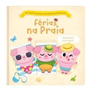 Imagem de Os Três Porquinhos Uma História Diferente Férias Na Praia