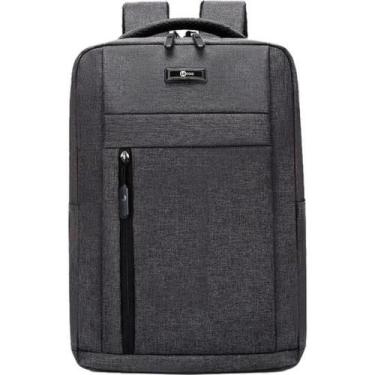 Imagem de Mochila Para Notebook 15,6" Lecoo BG01 Cinza, Cinza