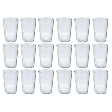 Imagem de Copos Arizona Vidro 200ml Transparente Mesa Posta Pequeno 10 UN