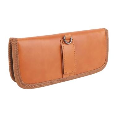 Imagem de Tangxi Bolsa de Bateria da Câmera, Bolsa de Armazenamento de Couro PU à Prova D'água Com Fixador para LP E10 E17 E6N NP FW50 FZ100 EN EL25 EL15 NP BATERIAS W235