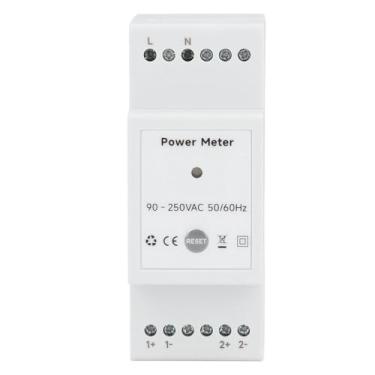Imagem de EVGATSAUTO Monitor de Eletricidade Estatísticas de Energia Multifunction WiFi Power Meter Com Sensores de 2 X 120a CT para Medidores de Energia de Rastreamento Solar