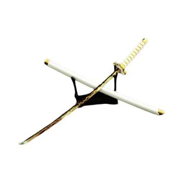Imagem de Espada Katana Demon Slayer Em Tamanho Real De 25cm, Prop De Cosplay De