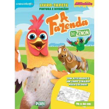 Imagem de A Fazenda do Zenon: Pintura e diversão! - Livro-tapete