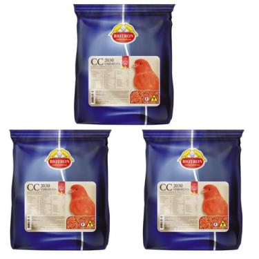 Imagem de Kit 3 CC 2030 Vermelha 1 kg -Farinhada Biotron - Biotron Zootécnica