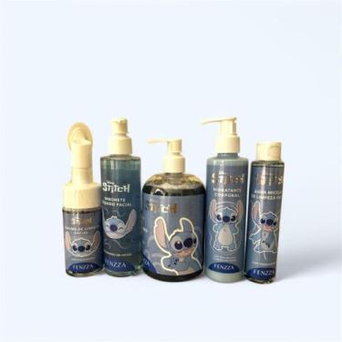 Imagem de Kit C/ 5 Produtos De Skincare Lançamento Stitch Disney Fenzza - Fenzza
