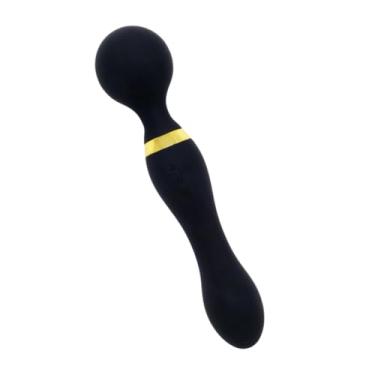 Imagem de Varinha Mágica Dupla Estimulação Preto 20 Modos de Vibração