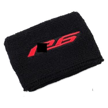 Imagem de BYYINGSUS Compatível com Tracer 9 GT MT 09 2021 R1 R6 S1000RR S1000R Ninja Z 1000 SX CBR CB Capa de Fluido de Freio Oil Cup Meia (R6 Vermelho)