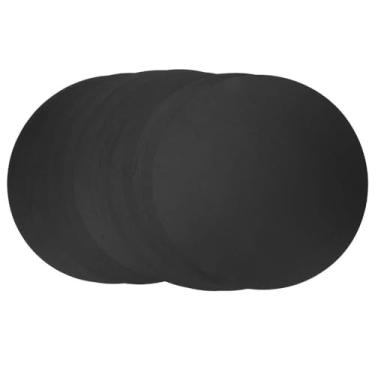 Imagem de Acouto Pintura Em Aquarela Redonda 20 Peças Redonda Espessada Desenho Desenho Em Papelão Artesanato Branco Cartolina Círculos Artes, Artesanato e Costura//e / /cartão (Cartão preto redondo 33cm)