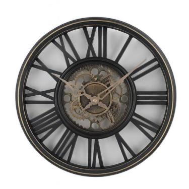 Imagem de Relógio parede vintage decorativo rústico números romanos - Miwill