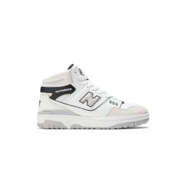Imagem de New Balance Tênis masculino 237 V1, Branco/preto, 10.5 Women/9 Men
