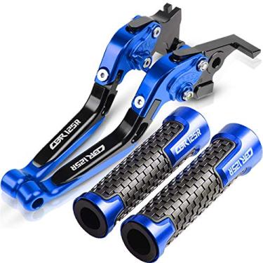Imagem de WEJUSA Para Honda CBR125R CBR 125R 2011-2019 2020 Acessórios de motocicleta Alavancas de embreagem de freio extensíveis dobráveis Pegas de alavanca de embreagem de freio de motocicleta (Cor: 12)