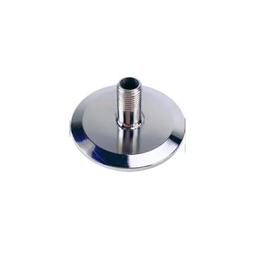 Imagem de WWECCQIJ Adaptador OD91 mm 7.6 cm 76 mm com rosca macho de 1/5.1 cm, tampa de extremidade tripla de 7.6 cm com rosca macho de 1/5.1 cm aço inoxidável 304