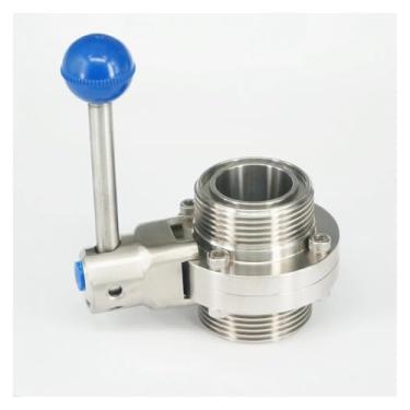 Imagem de Válvula de conexão de rosca tipo T de aço inoxidável 304 de 45 mm de 45 mm