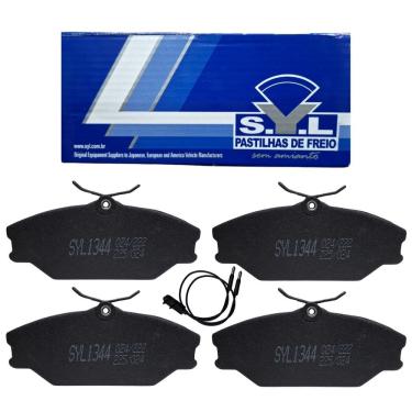 Imagem de Jogo de Pastilhas de Freio Dianteira Syl1344 P/ Scenic 1996> / Megane 1996> / Laguna 1993-2001