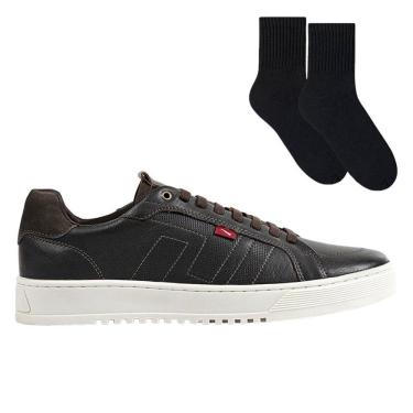 Imagem de Kit Sapatênis Ferracini City Masculino + Par de Meia