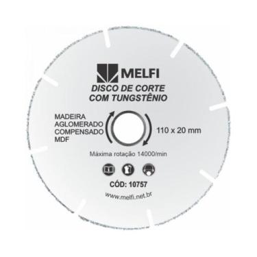 Imagem de Disco de corte com tungstenio - Melfi