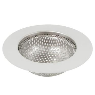 Imagem de Ralo de Pia Inox Premium Tanque Lavanderia Cozinha Fácil de Limpar Ral