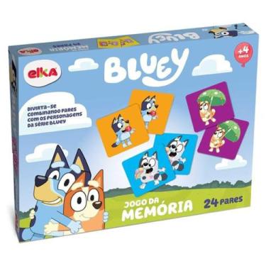 Imagem de Jogo da Memória Bluey Elka 1285