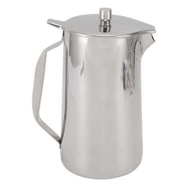 Imagem de Atyhao Jarra de água Fria de Aço Inoxidável, 1,8l Com Tampa e Bico para Suco de Frutas de água Fria, chá Em Festa de Escritório Em Casa