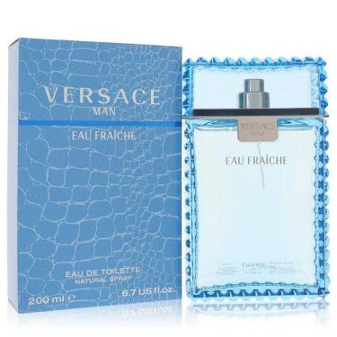 Imagem de Perfume Masculino Man (Blue) Versace 200 Ml Fraiche Eau De Toilette