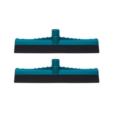 Imagem de 2 Rodos Plástico 30cm EVA Duplo Reforçado Sem Cabo – Limpeza Rápida e Eficiente para Pisos Molhados, Vidros e Áreas Internas | EVA Macio, Alta Durabilidade e Desempenho Profissional