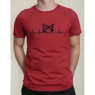 Imagem de Camiseta Camisa de Algodão Adulto Masculina Feminina Música Músico Int