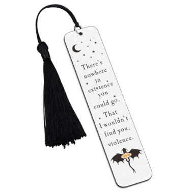 Imagem de Mercadoria da quarta asa, marcador de livro da quarta asa, marcador de livro de dragão para meninos e meninas, acessórios de livro para amantes de livros, presente de aniversário para estudantes